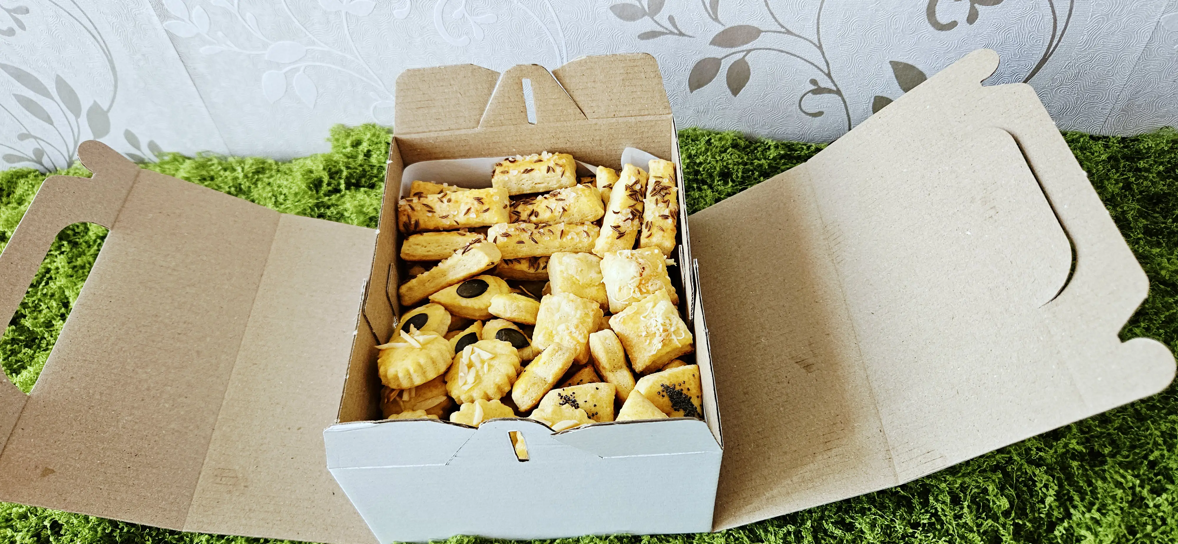 Slané syrové pečivo